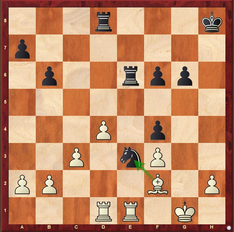 Chess Notation Bxe3