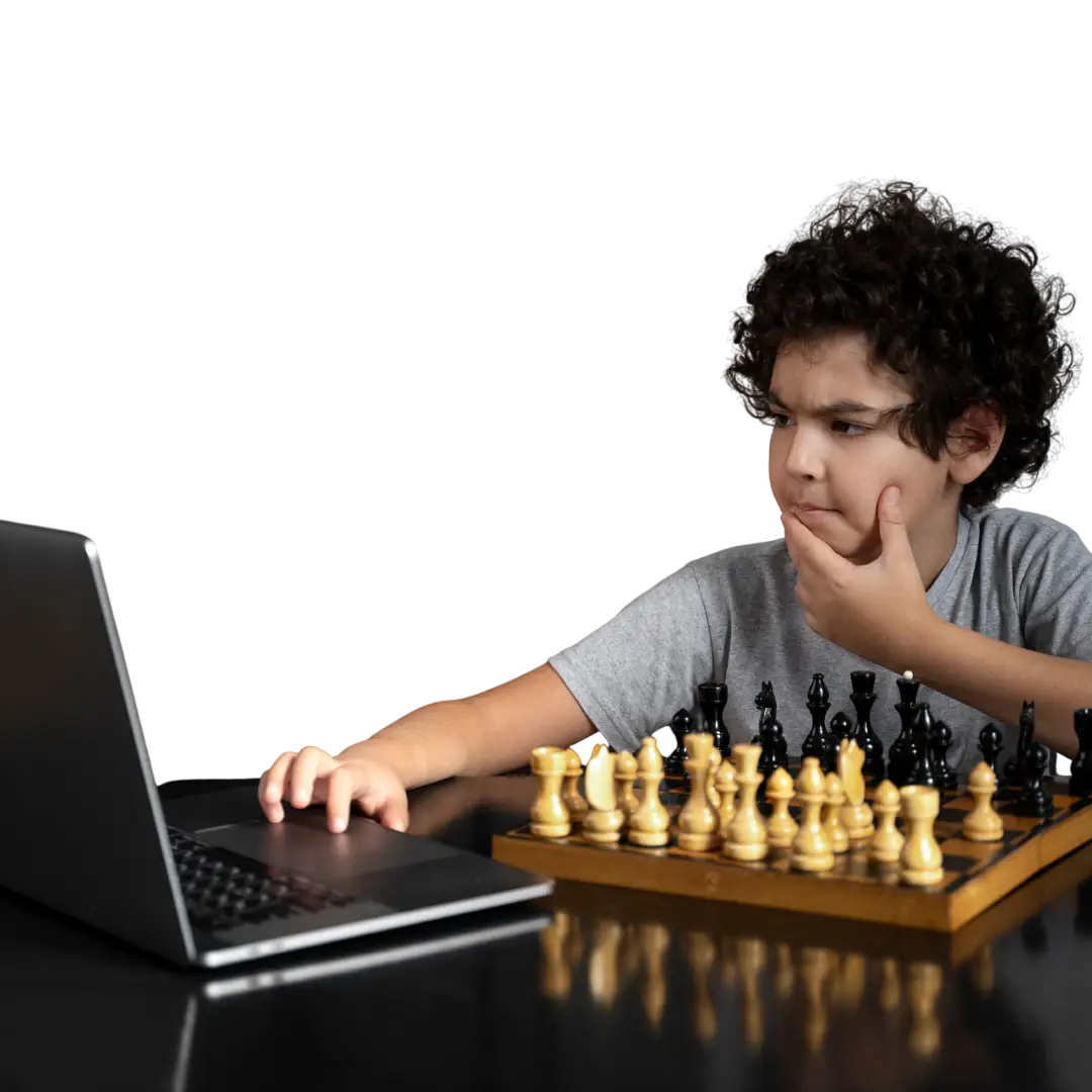 Online chess coaching for kids and beginners learning step-by-step