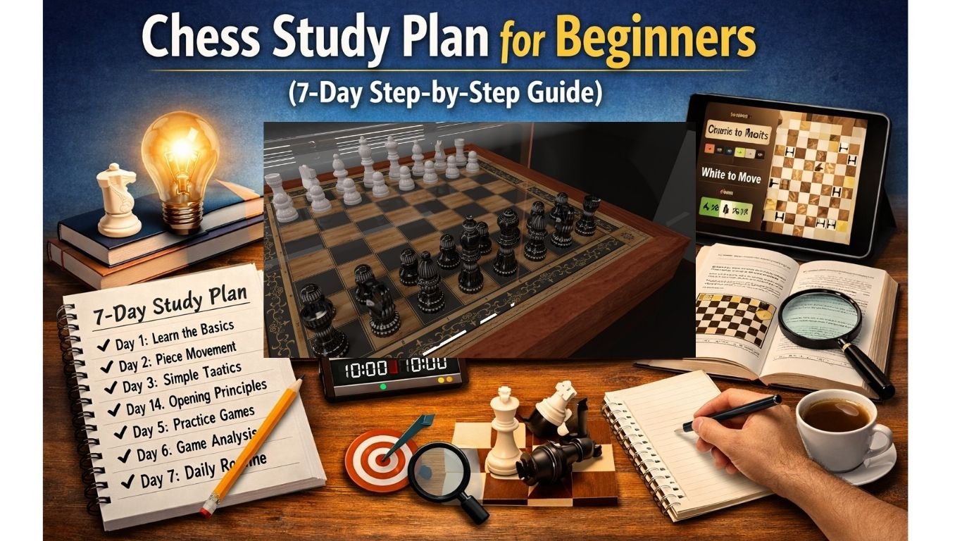 Complete Chess Study Plan for Beginners (7-Day Guide)