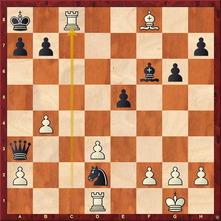 Back-rank checkmate pattern in chess