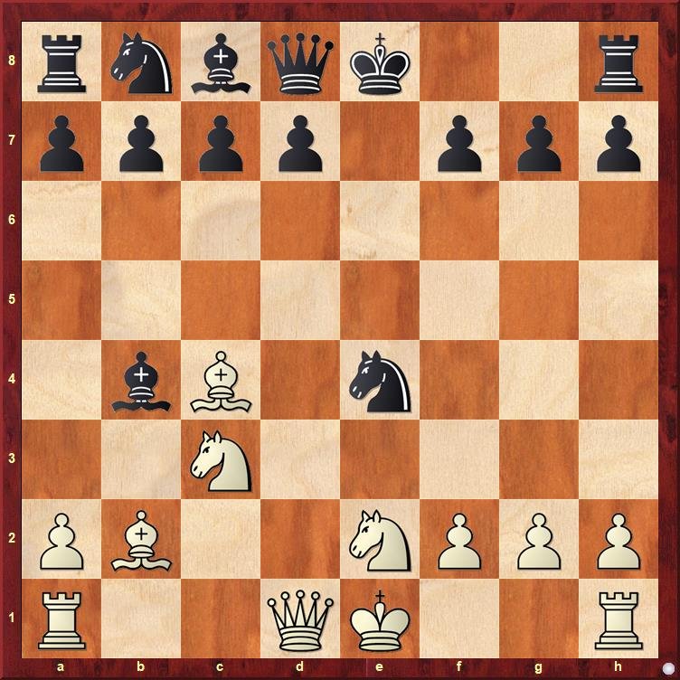 Relative pin in chess where moving the piece would expose the queen